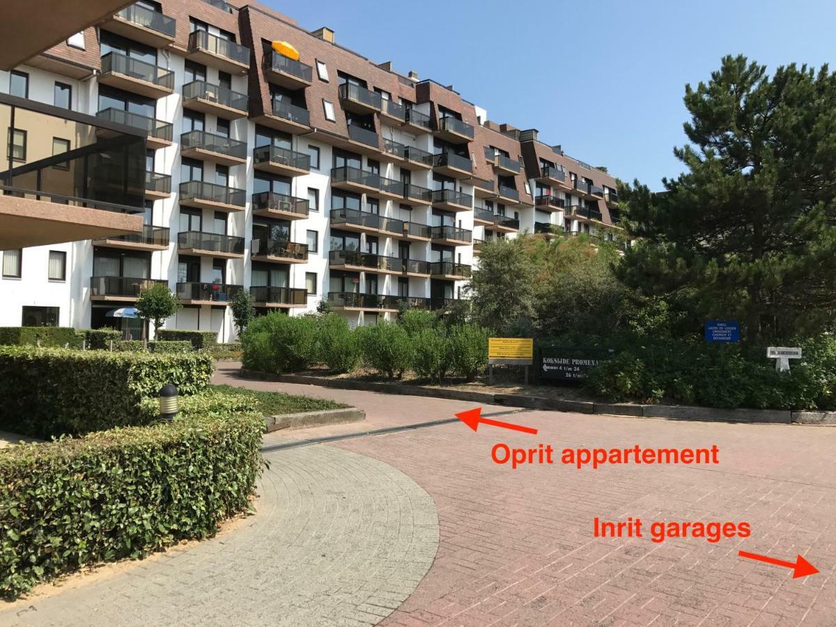 Recent Vernieuwd Appartement Met Zeezicht En Een Gratis Parkeerplaats Koksijde Exterior photo